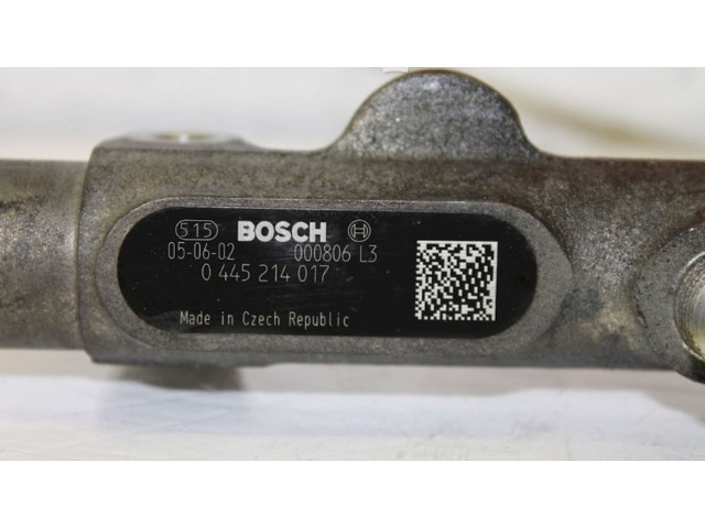 Vstřikovací lišta 0445214017, 0445214017 Peugeot 807 DW12BTED4(4HW)