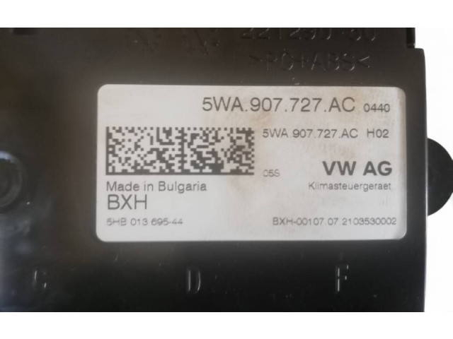 Блок управления 5WA907727AC, 22129050 Skoda Octavia Mk4