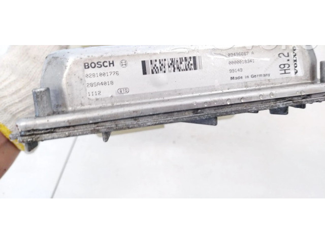Блок управления двигателя 0281001776, 09496667A Volvo S70 V70 V70 XC