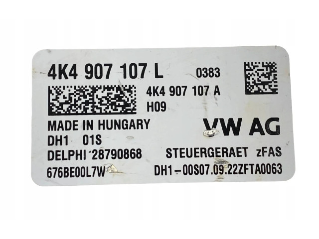 Блок комфорта 4K4907107A   Audi A6 S6 C8 4K   