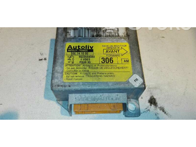 Блок подушек безопасности 550741000, 9633504080 Peugeot 306