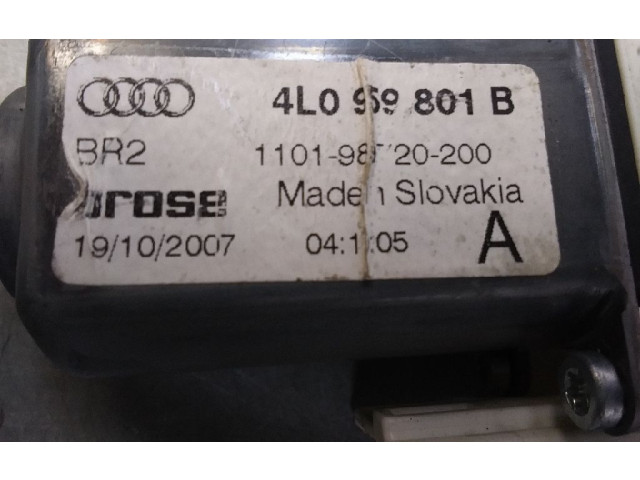 Turbodmychadlo Передний механический механизм для подъема окна 4L0837461A, 6PIN   Audi Q7 4L   BUG