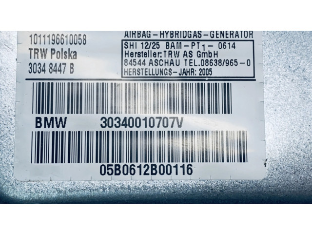 Подушка безопасности двери 3427989, 72123427989   BMW X3 E83