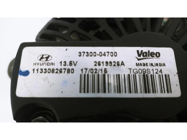 Генератор 3730004700, SinValor   Hyundai i10 1.0     