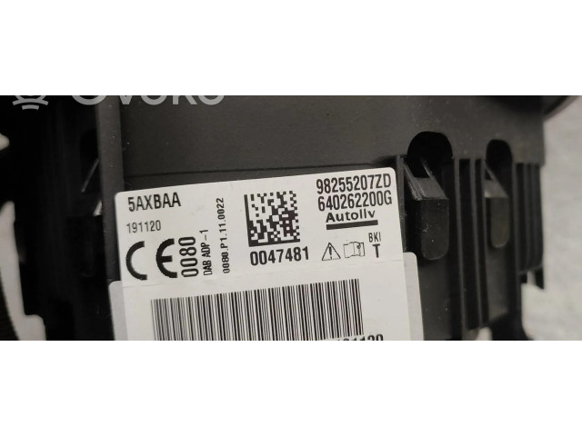 Подушка безопасности водителя 98255207ZD Peugeot 2008 I