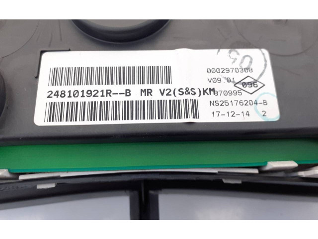 Панель приборов 248102055R Dacia Lodgy