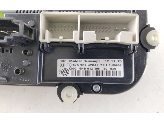 Блок управления климат-контролем 1K8907426AL Volkswagen Caddy