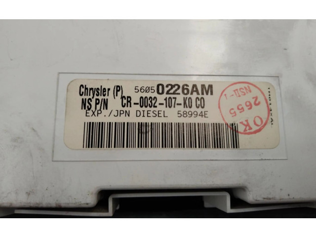 Панель приборов 56050226AM, CUADROINSTRUMENTOS Jeep Grand Cherokee (WK)