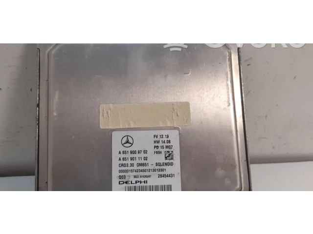 Řídící jednotka A6519009702, A6519011102   Mercedes-Benz GLA W156 2015