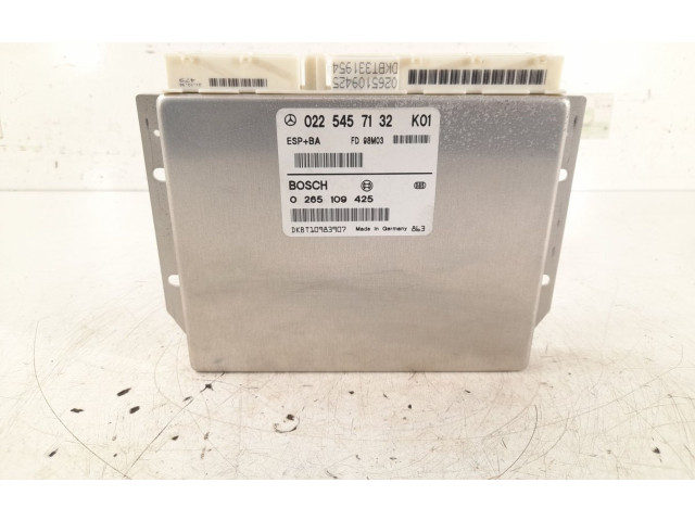 Блок управления АБС 0225457132, 0285452632   Mercedes-Benz A W168