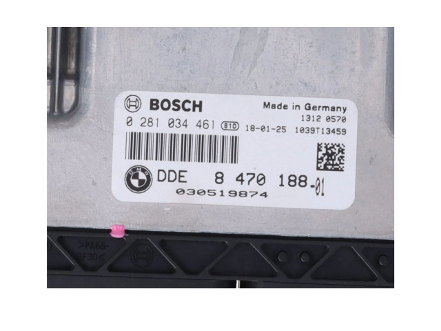 Řídící jednotka 8470188 BMW 4 F32 F33 2018