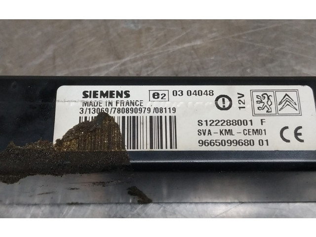 Блок управления 9665099680 Citroen C4 I