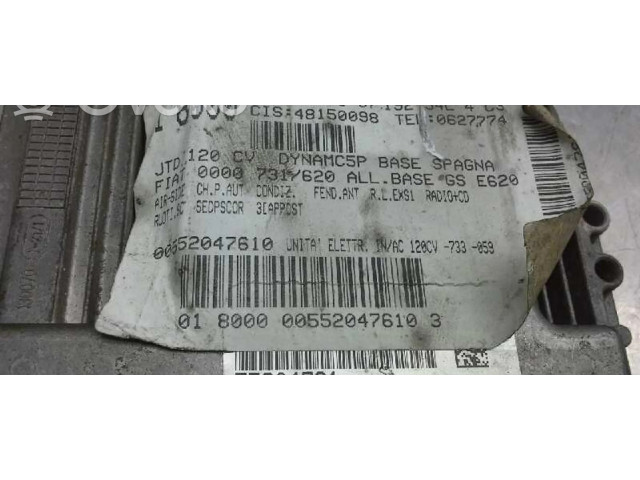 Řídící jednotka 55204761, 197   Fiat Stilo 2007