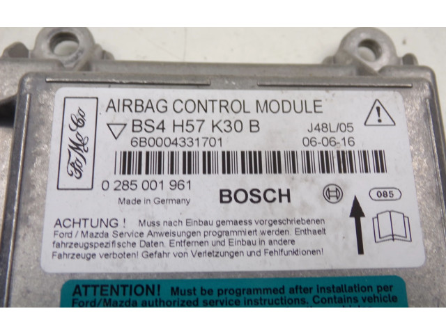 Блок подушек безопасности BS4H57K30B, BS4H57K30B Mazda 3 I