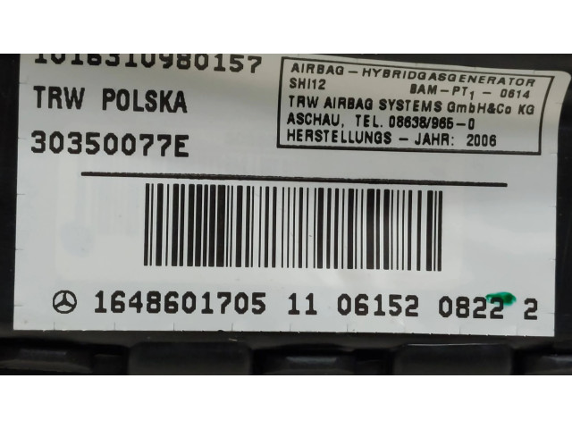 Подушка безопасности в сиденье 1648601705, 30350077E Mercedes-Benz R W251
