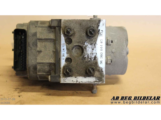 Блок управления АБС 9636084480, 0265216722 Citroen Xsara