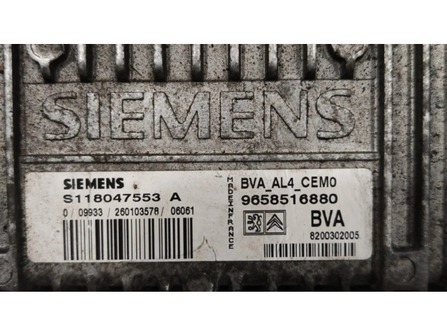 Блок управления коробкой передач 9658516880, S118047553 Citroen Xsara Picasso