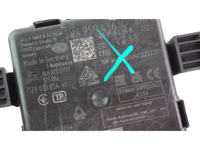 Блок комфорта 5WA959436M Volkswagen Golf VIII