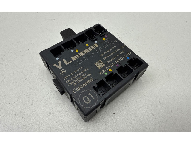 Блок управления A1669004002, A1669013701 Infiniti Q30