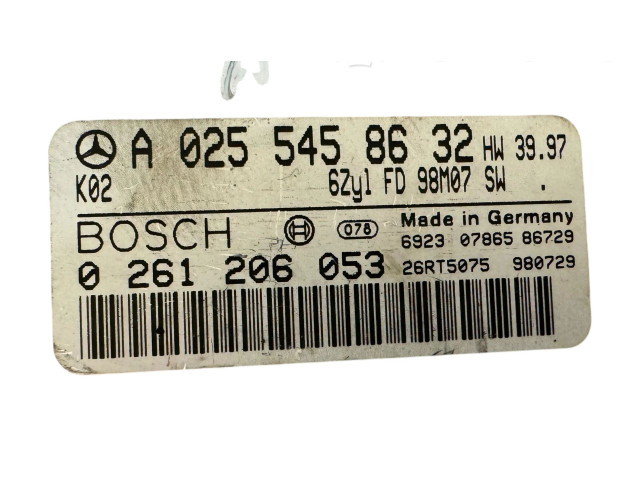 Řídící jednotka A0255458632, 26RT5075 Mercedes-Benz ML W163 1998