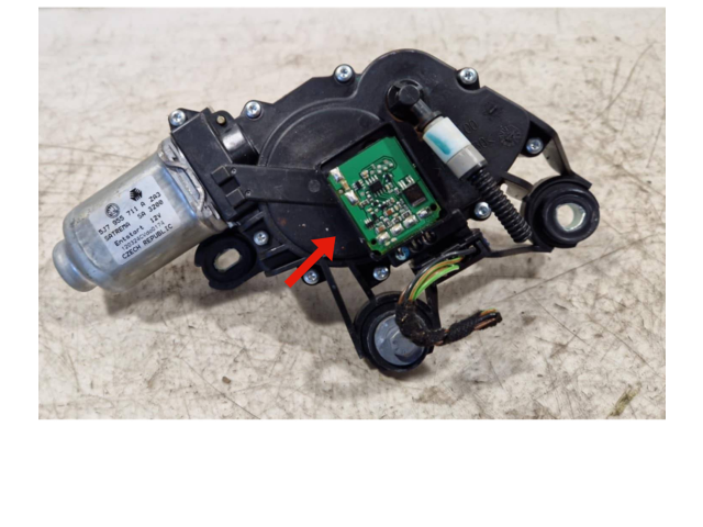 Моторчик заднего дворника 32040001, 5J7955711A Skoda Fabia Mk2 (5J)