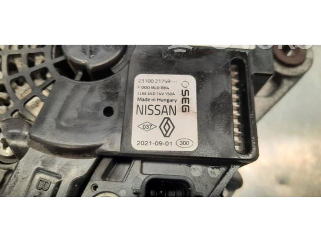 Генератор 231002175R Renault Clio V