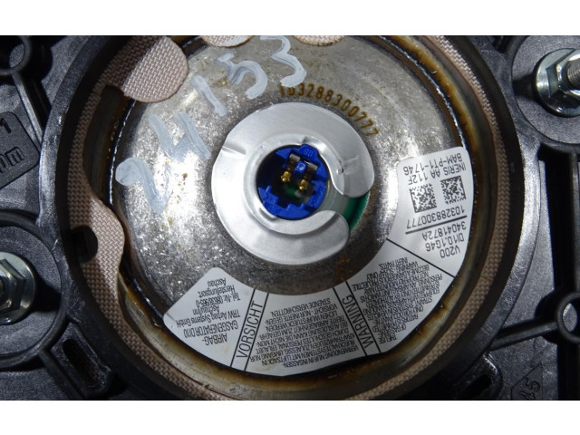 Подушка безопасности водителя 985100037R Dacia Duster