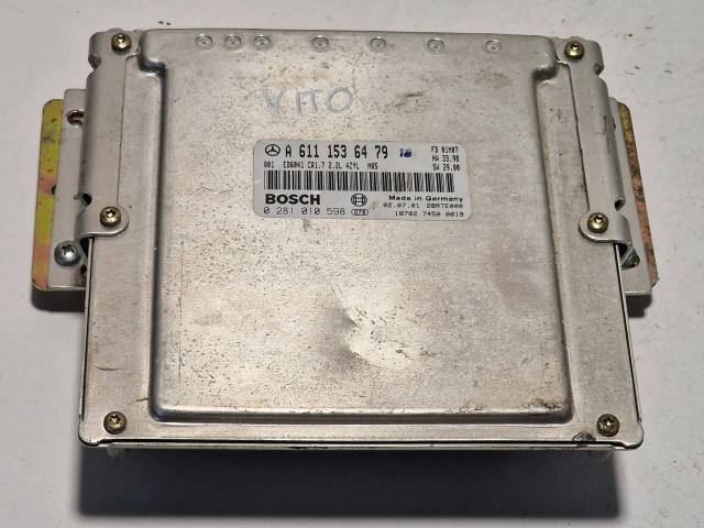 Řídící jednotka A6111536479, 28RTE000 Mercedes-Benz Vito Viano W638 2003