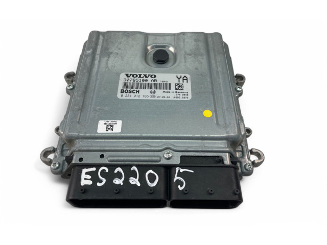 Блок управления двигателем Блок управления 30785100AB, 0281012765 Volvo V70