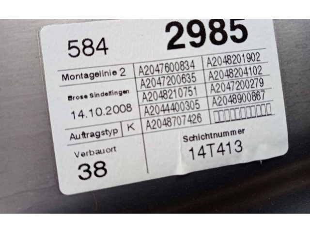 Píst Mercedes-Benz C W204 OM646.811