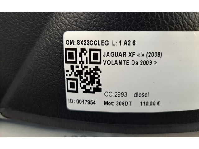 Руль Jaguar XF X250 2007 - 2015 года C2P14946A, 306DT