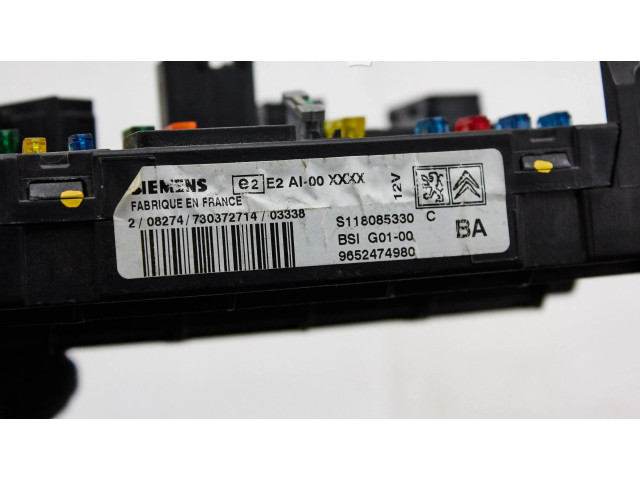 Блок комфорта 9652474980, S118085330 Citroen Xsara Picasso