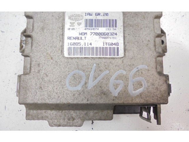 Блок управления двигателем Блок управления HOM7700860324, HOM7700860324 Renault Twingo I