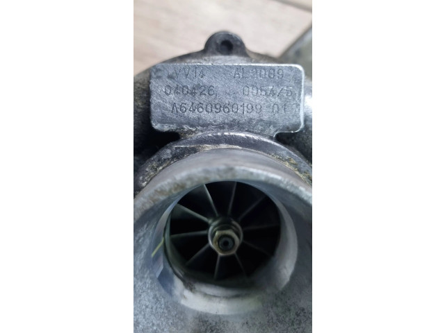 Turbodmychadlo Турбина A6460960199, 6460960199 Mercedes-Benz Vito Viano W639