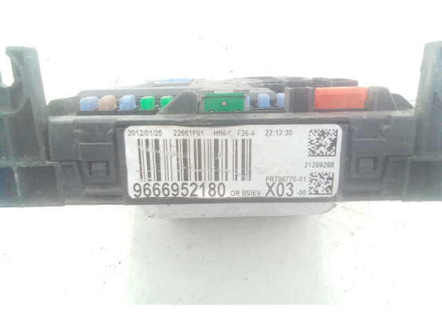 Блок комфорта 9666952180, 9666952180   Citroen C3   