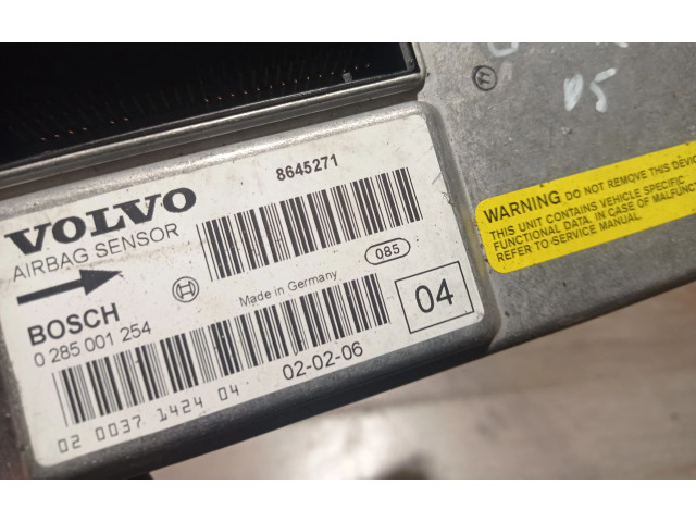 Блок подушек безопасности 0285001254, 8645271   Volvo V70