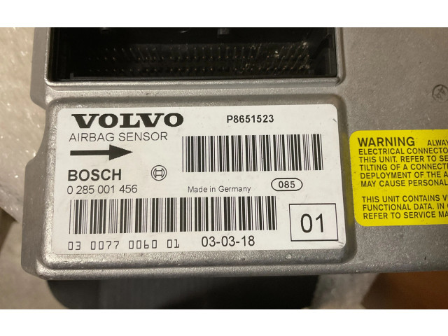 Блок подушек безопасности P8651523, 0285001456   Volvo V70
