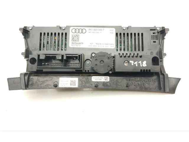 Блок управления кондиционера воздуха / климата/ печки (в салоне) 8K1820043T, T118   Audi Q5 SQ5