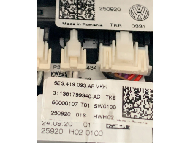 Руль Skoda Octavia Mk4  2019 -  года 5E3419093AF      