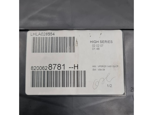 Přístrojová deska  Renault Clio III 2008 8200628781H, LHLA028554  