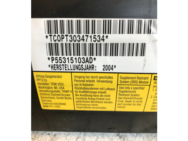 Подушка безопасности пассажира P55315103AD Jeep Cherokee III KJ