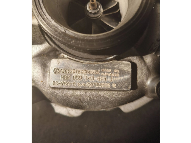  Турбина Audi A6 S6 C7 4G  059145874J, 804986D   для двигателя CLAA      
