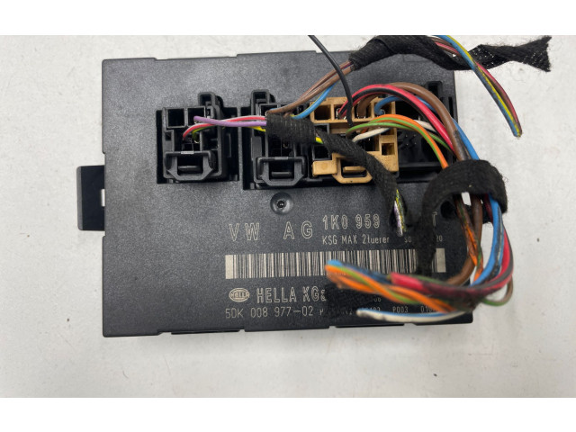 Блок комфорта 1K0959433BT, 00020000   Skoda Octavia Mk2 (1Z)   