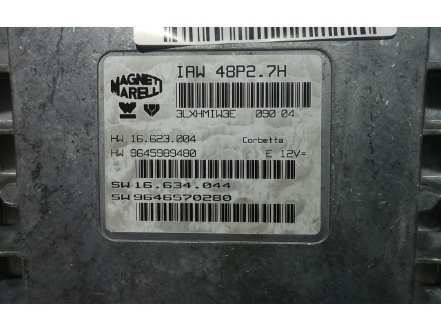 Motorsteuergerät/-modul IAW48P27H, 9645989480 Citroen C2