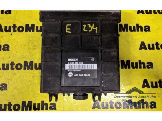 Блок управления двигателем Блок управления 0261200750, 030906026K Volkswagen Golf III