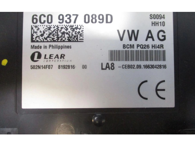 Блок комфорта 6C0937089D   Seat Ibiza IV (6J,6P)   