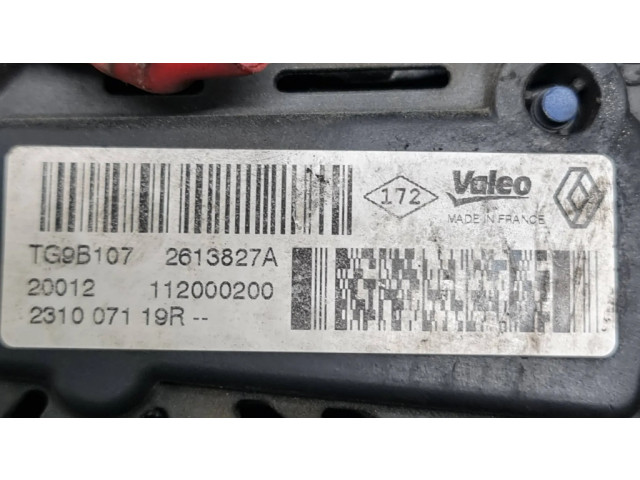 Генератор 2613827A, 231007119R   Renault Twingo II      