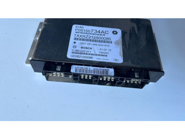 Блок управления коробкой передач P05150734AC, 0260003011 Jeep Grand Cherokee