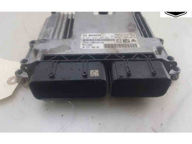 Блок управления двигателя 9833749880, 9833749880 Opel Combo E