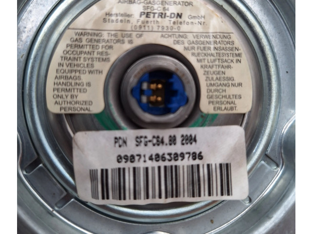 Подушка безопасности водителя 6018838, 091179300   Volkswagen Touran I